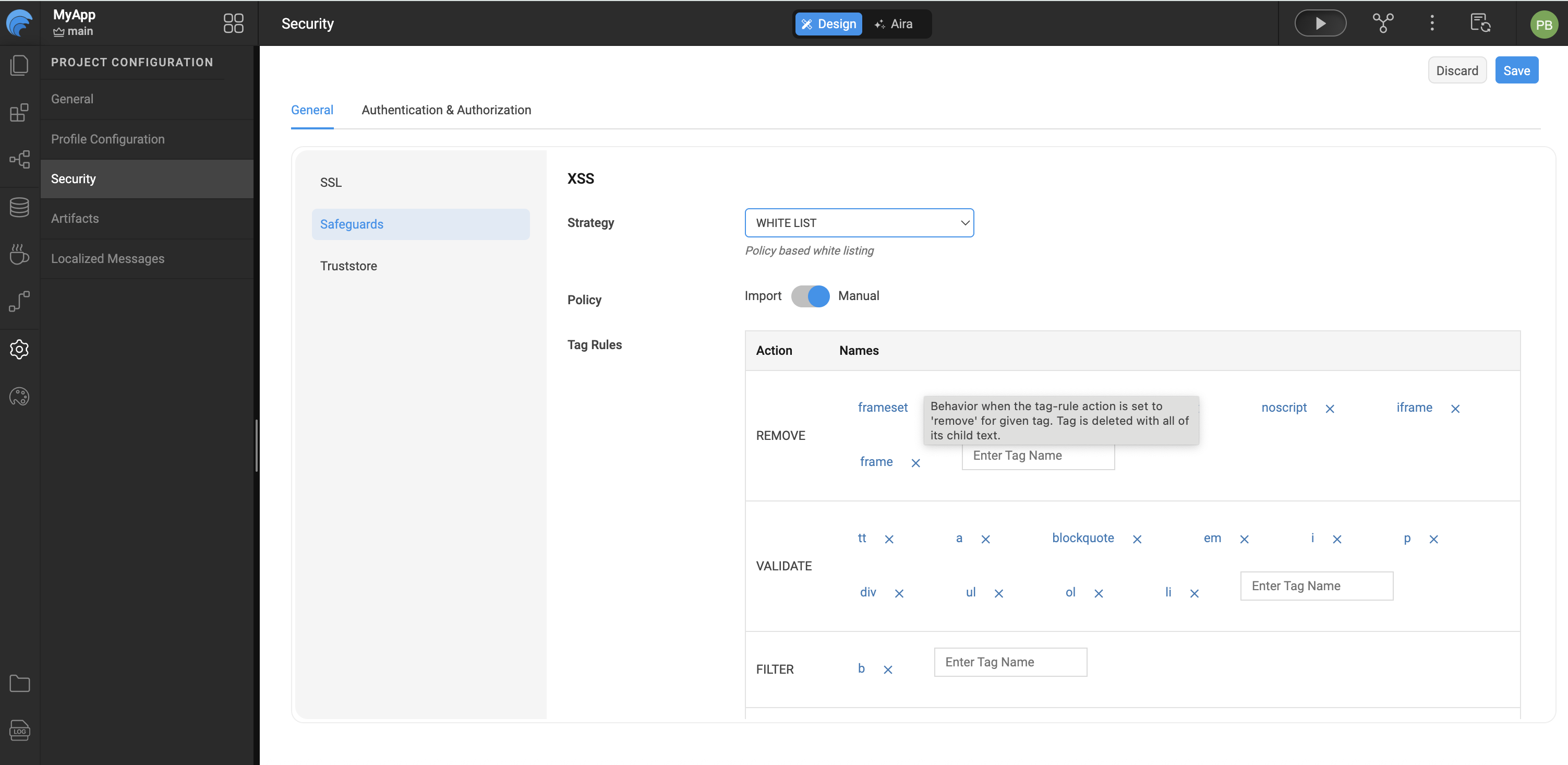 Whitelist